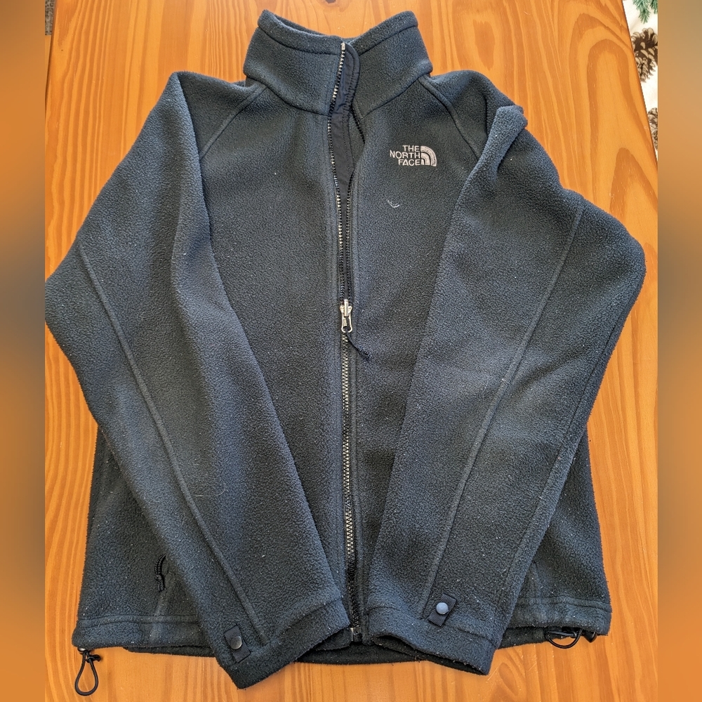 Black North Face Fleece Jacket